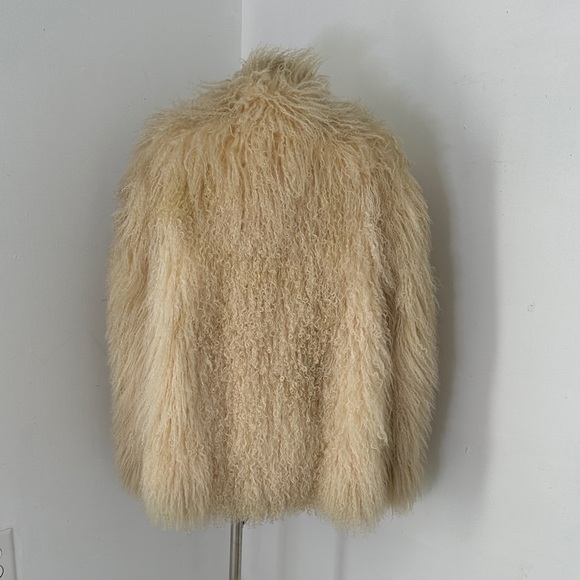 Vintage 70s Shaggy Mongolian Fur Coat - Picture 2 of 6